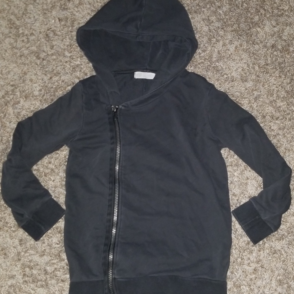 Little boys slim fit zip jacket hoodie